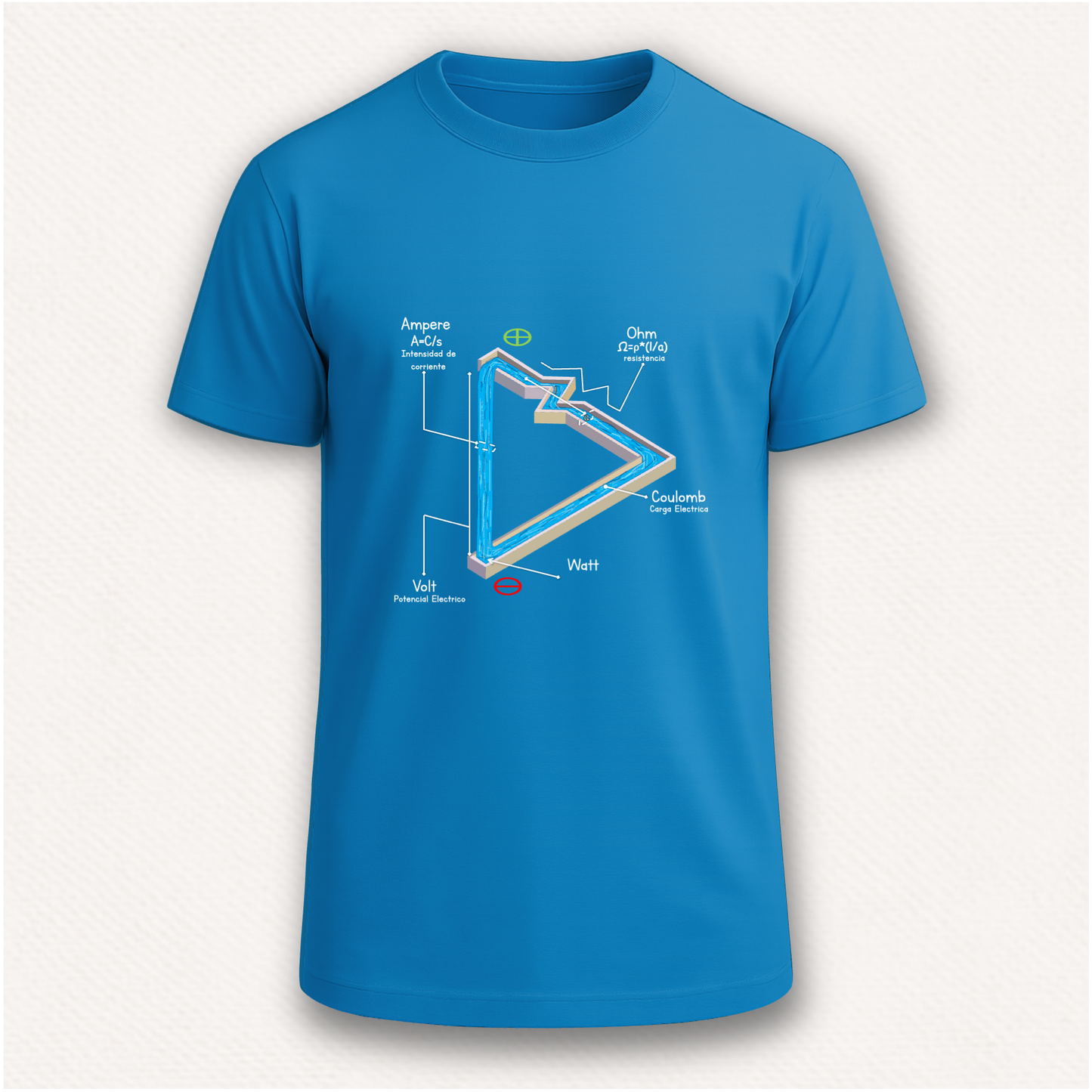 Ley Ohm Camiseta Ellygmr
