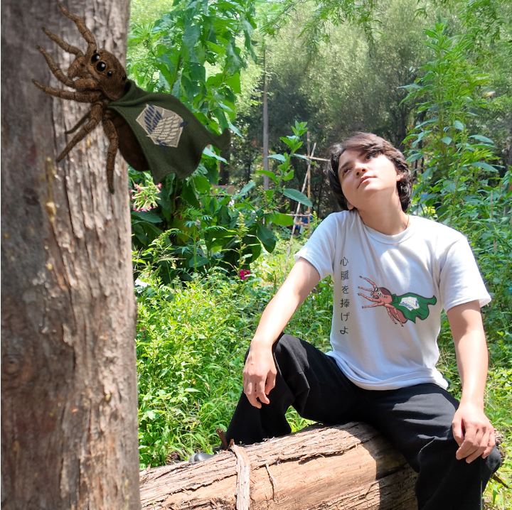 Shingeki no araña Camiseta PolliPadilla