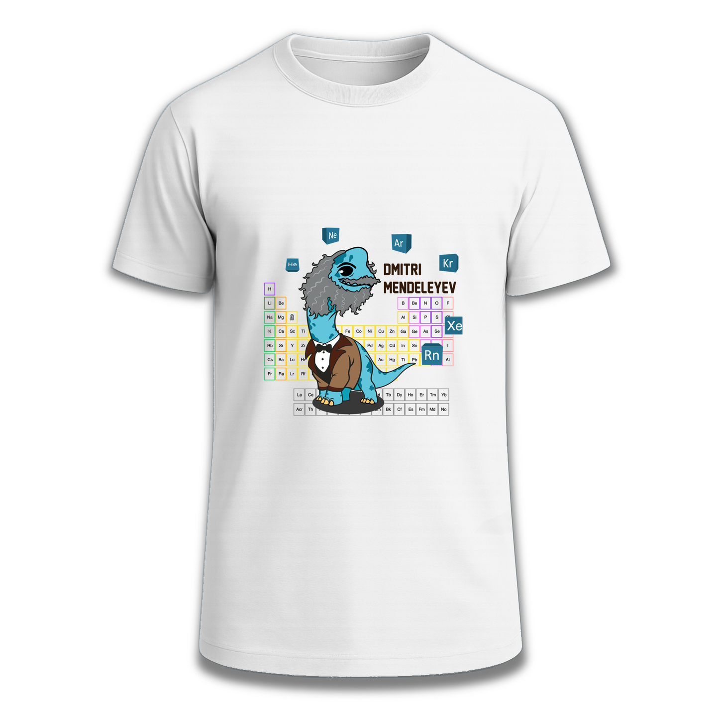 Dino Mendeleiev Camiseta ingesaurio.