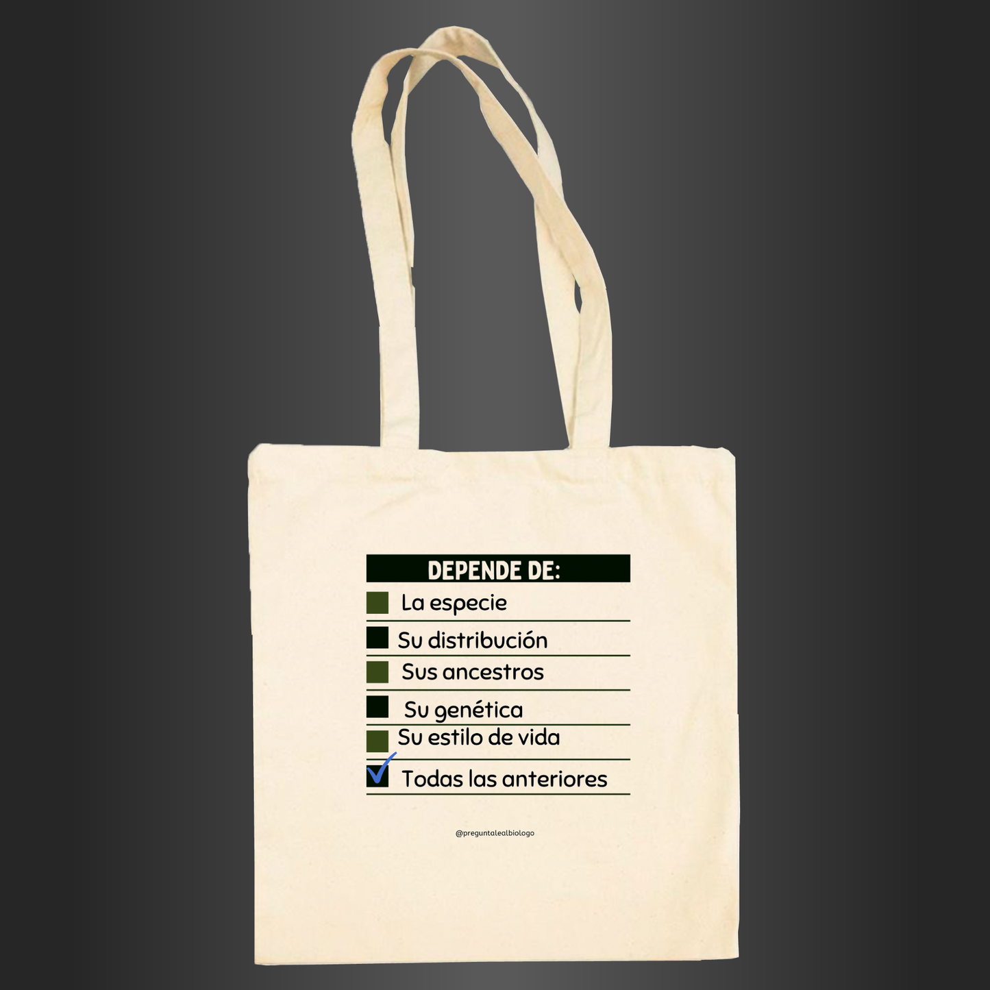 Depende de ... Totebag
