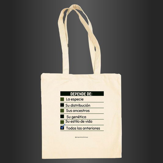 Depende de ... Totebag