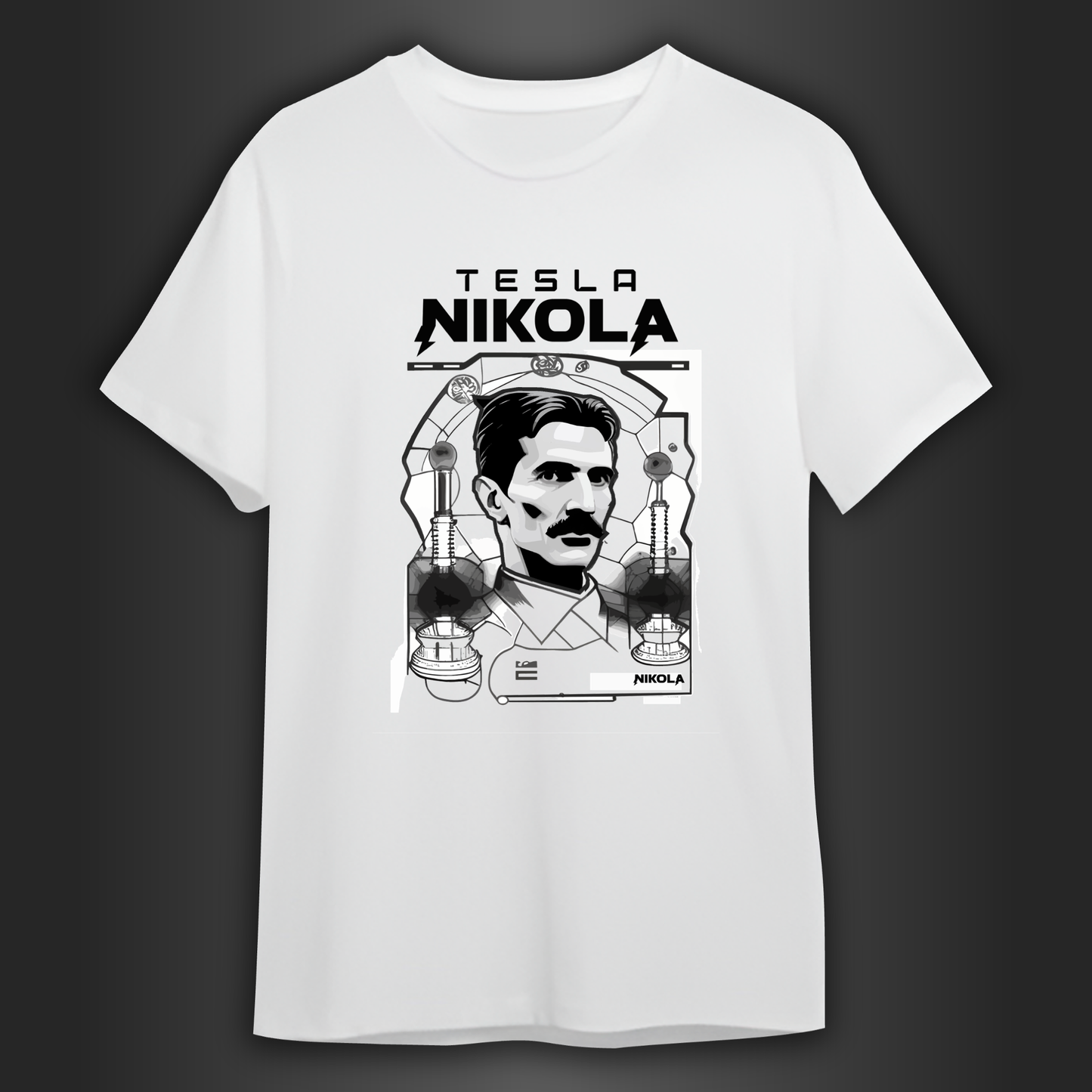 Nikola Tesla Camiseta