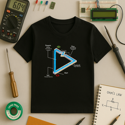 Ley Ohm Camiseta Ellygmr