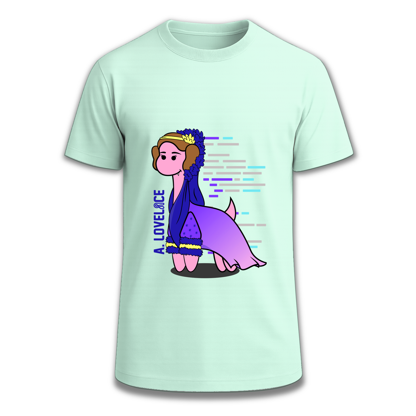 Dino Ada Lovelace Camiseta Ingesaurio