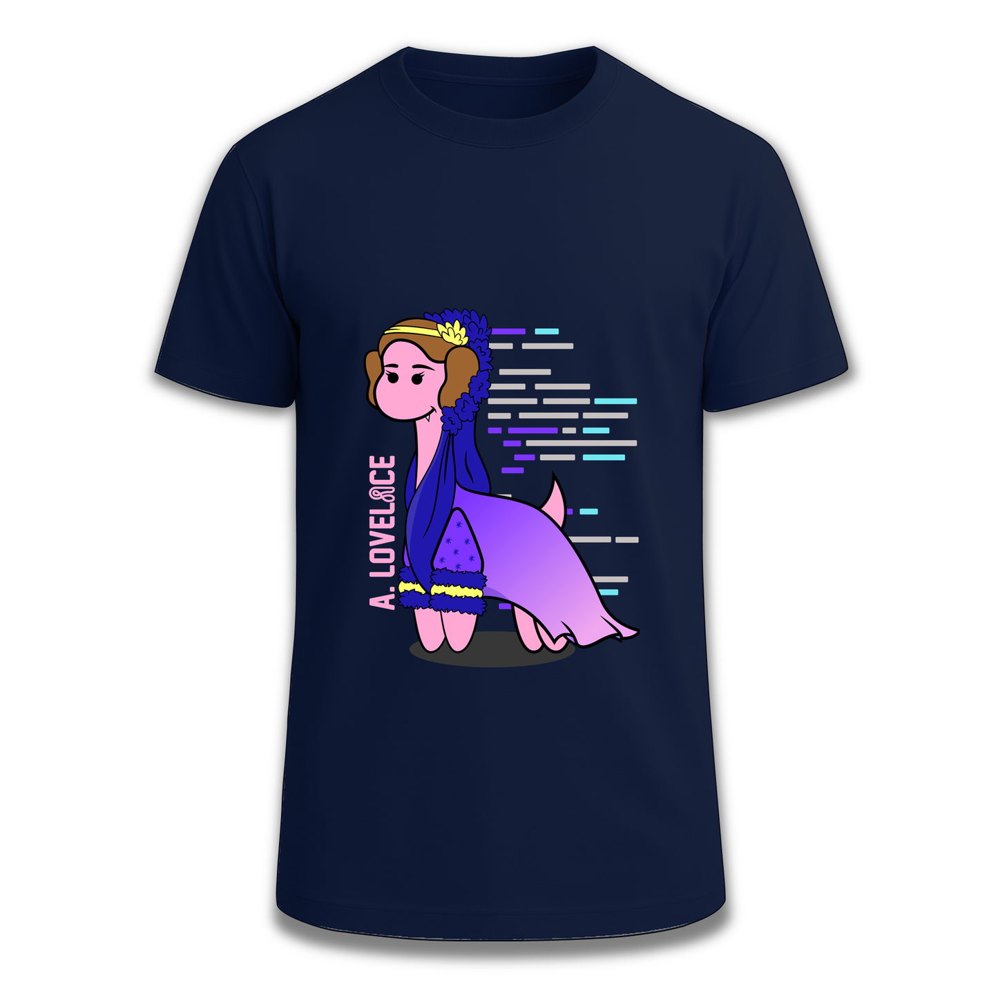 Dino Ada Lovelace Camiseta Ingesaurio
