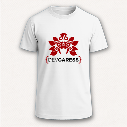 Devcaress-logo Camiseta DevCaress