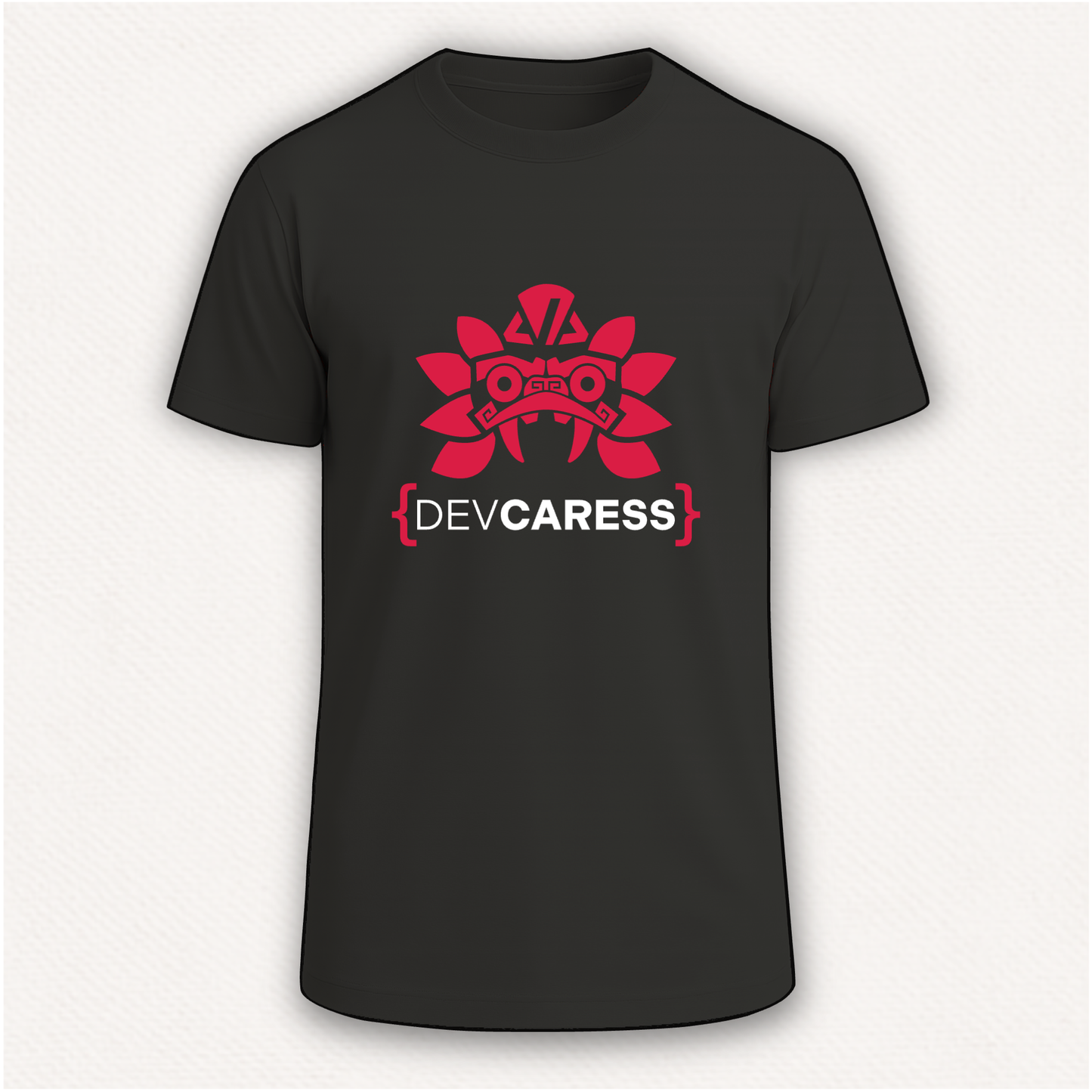 Devcaress-logo Camiseta DevCaress