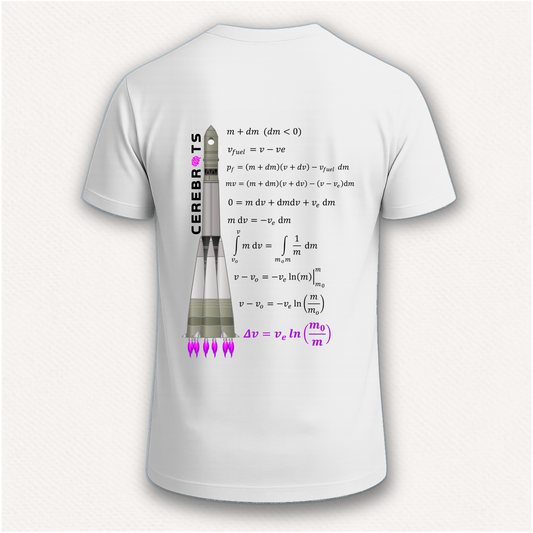 Ecuación cohete Camiseta Cerebrots
