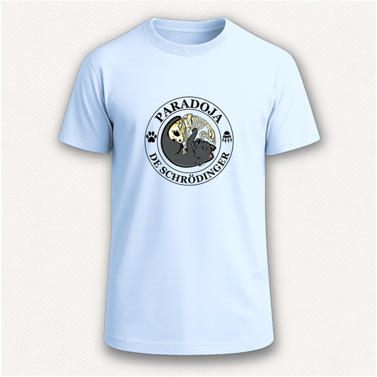 Gato Schrodinger Camiseta Cerebrots