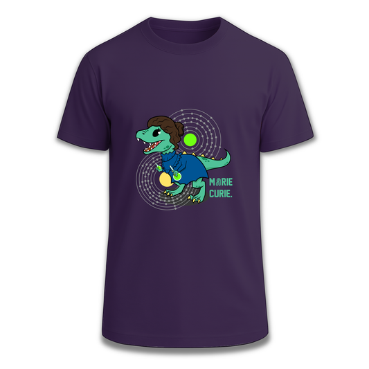 Dino Marie Curie Camiseta ingesaurio