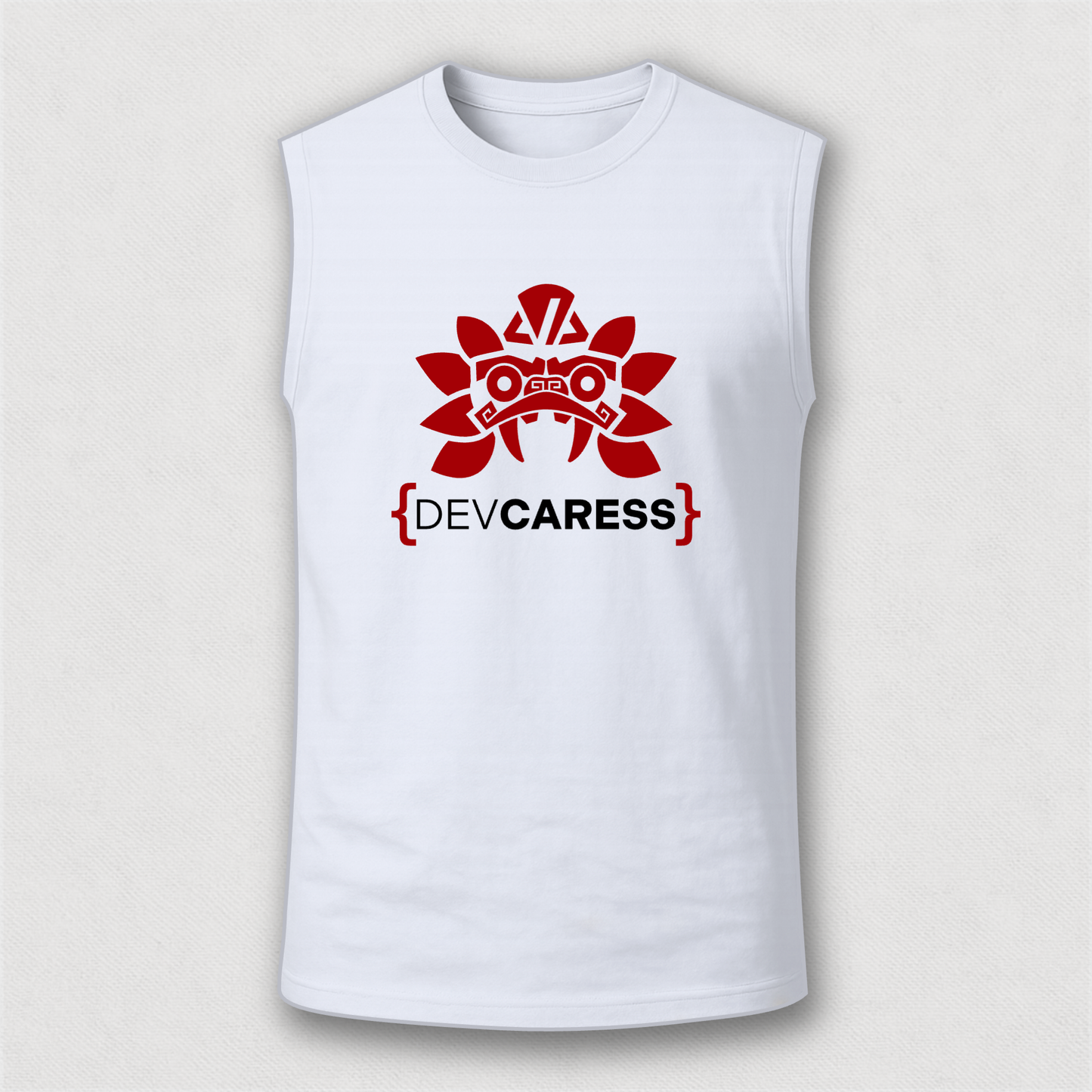 devcaress-logo Camiseta Sin Mangas DevCaress