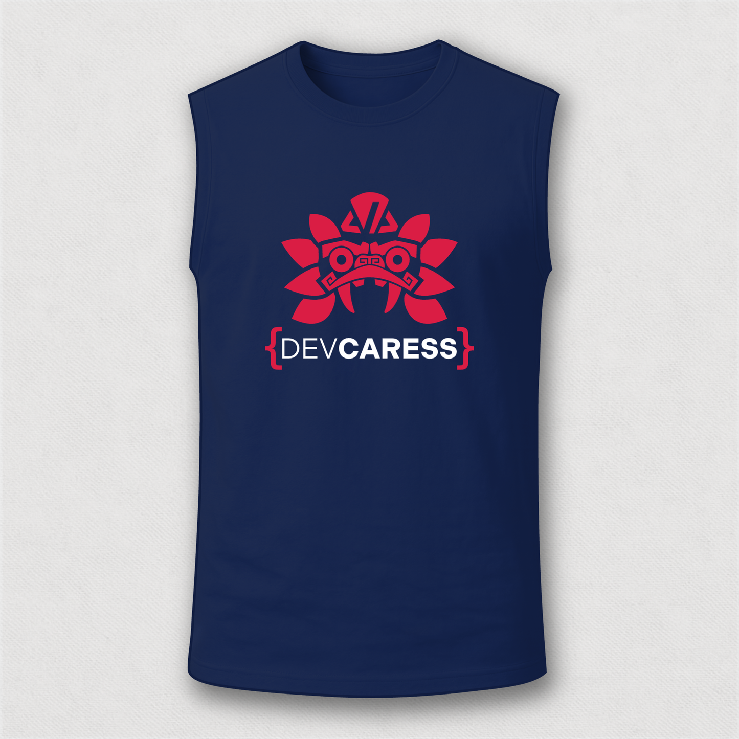 devcaress-logo Camiseta Sin Mangas DevCaress