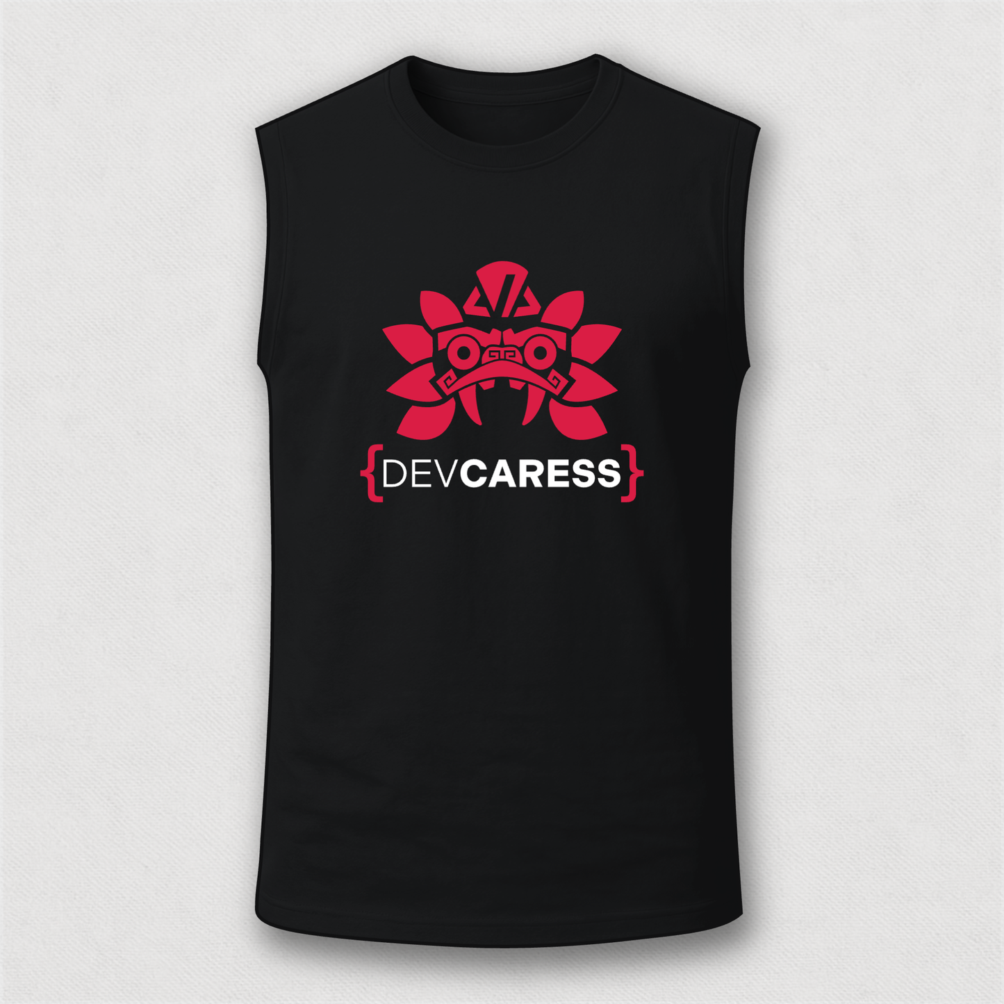 devcaress-logo Camiseta Sin Mangas DevCaress